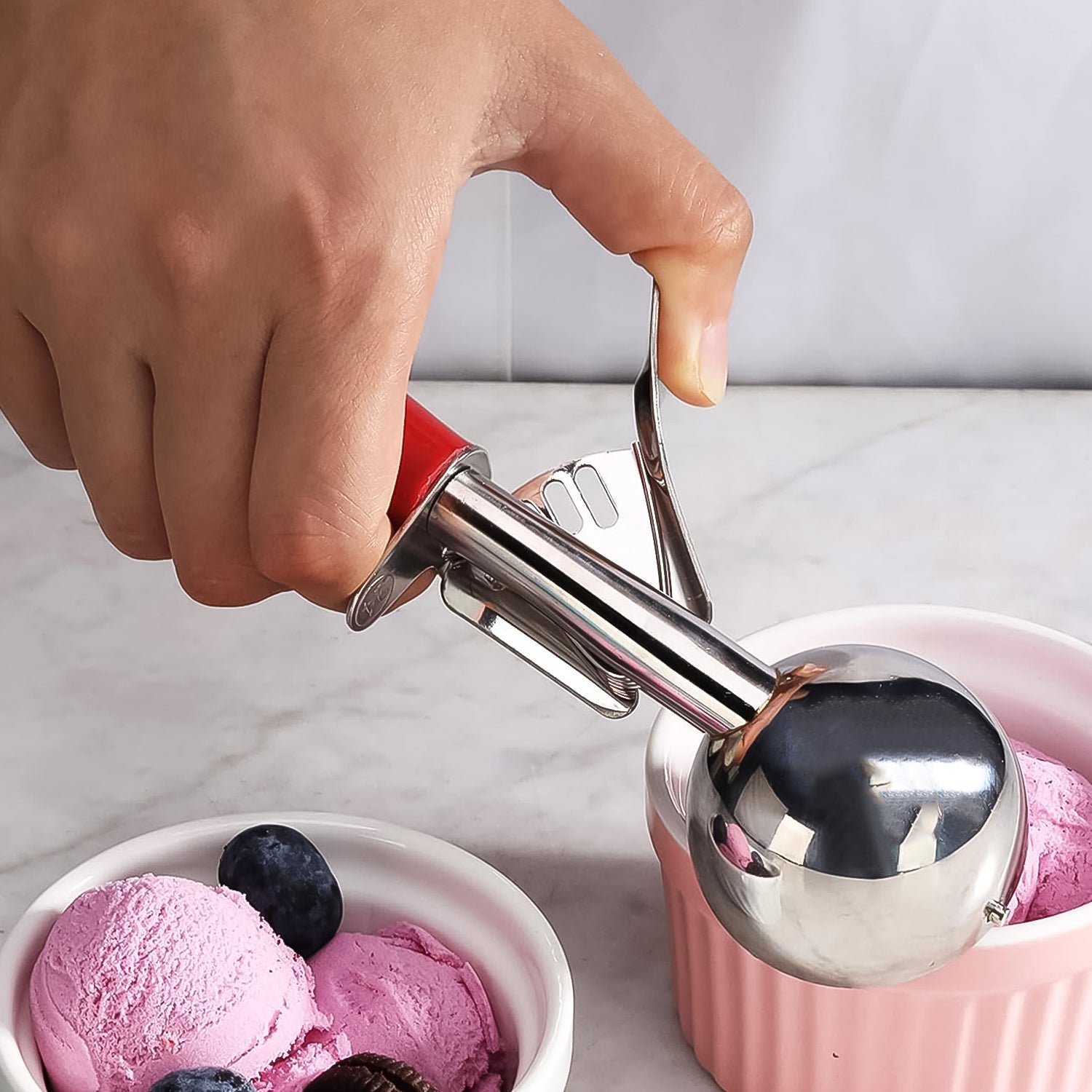 Apex Ice Cream Scoop – 70 ML Stainless Steel Head with Ergonomic Handle (1 Pc) Apex Ice Cream Scoop – 70 ML Stainless Steel Head with Ergonomic Handle (1 Pc)